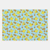 Basketball Chick Pattern Wrapping Paper Ze (Voorkant 3)