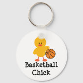 Basketball Chick Sleutelhanger (Voorkant)