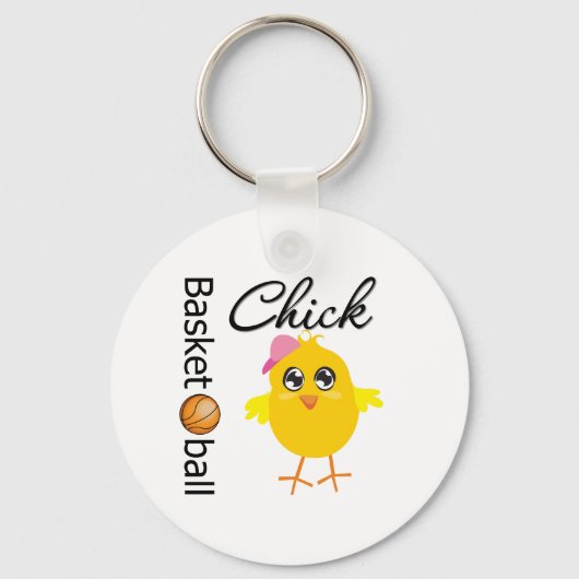 Basketball Chick Sleutelhanger (Voorkant)