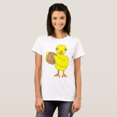 Basketball Chick T-shirt (Voorkant volledig)