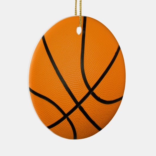 Basketball Circle Ornament (Rechts)