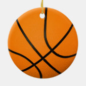 Basketball Circle Ornament (Achterkant)