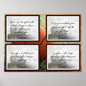 Basketball Citaten Poster 1-4 (Voorkant)