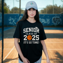 basketball Class 2025 Graduation Senior 2025  T-shirt