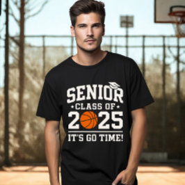 basketball Class 2025 Graduation Senior 2025  T-shirt