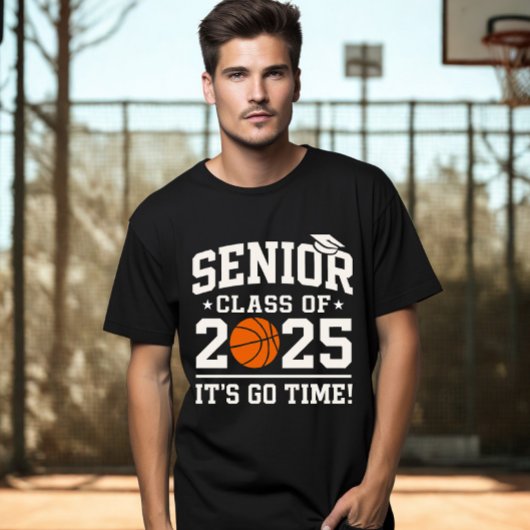 basketball Class 2025 Graduation Senior 2025 T-shirt