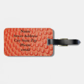 Basketball Close-up custom Bagagelabel (Achterkant horizontaal)