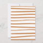 Basketball Clotheline Birthday party Invitation Kaart (Achterkant)