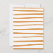 Basketball Clotheline Birthday party Invitation Kaart (Achterkant)