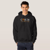 Basketball Coach - Aangepaste naam Hoodie (Voorkant volledig)
