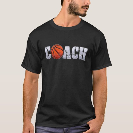 Basketball Coach assistent Basketba T-shirt (Voorkant)