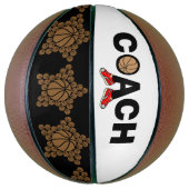 Basketball Coach Basketbal (Verticaal)