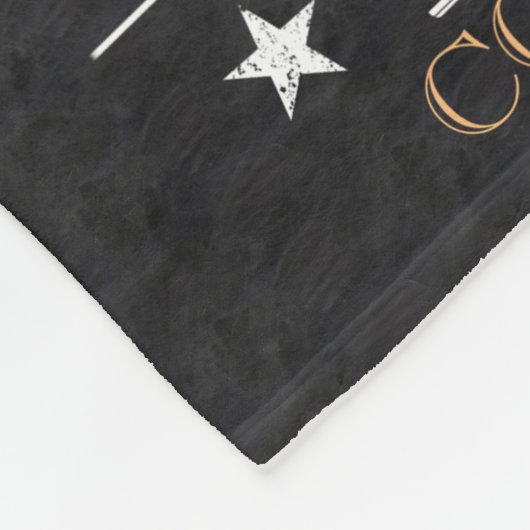 Basketball Coach bedankt cadeau Fleece Deken (Hoek)