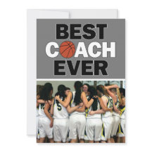 Basketball Coach Best Ever Custom Foto Hartelijk d