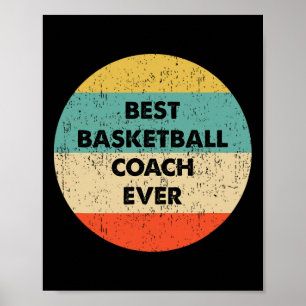 Basketball Coach Beste Basketball Coach ooit Poster