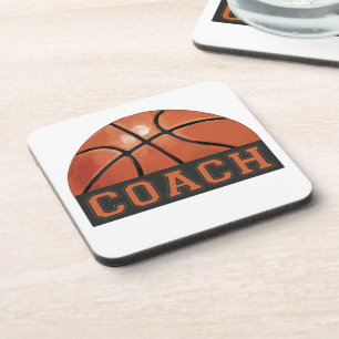 Basketball Coach Bier Onderzetter
