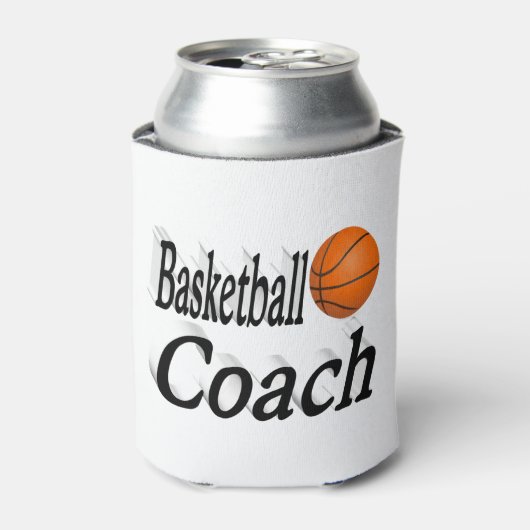 Basketball Coach Blikjeskoeler (Blikje Voorkant)