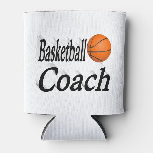 Basketball Coach Blikjeskoeler (Voorkant)