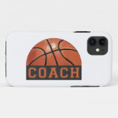 Basketball Coach Case-Mate iPhone Case (Achterkant (horizontaal))
