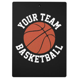 Basketball Coach Custom Team Name Sports Klembord