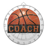 Basketball Coach Dartbord (Voorkant)