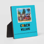 Basketball Coach - Gepersonaliseerd Fotoplaat (Voorkant)