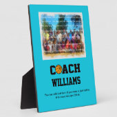 Basketball Coach - Gepersonaliseerd Fotoplaat (Zijkant)