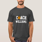 Basketball Coach - Gepersonaliseerd T-shirt (Voorkant)