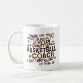 Basketball Coach Gift Koffiemok (Links)