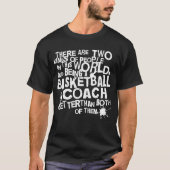 Basketball Coach Gift T-shirt (Voorkant)