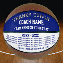 Basketball Coach Gifts, speciaal voor Basketball