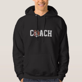 Basketball Coach Graffiti Ball Sport Typografie Hoodie