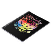 Basketball Coach, ik weet dat ik speel als een Gir Notitieboek (Linkerzijde)