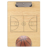 Basketball Coach Klembord (Voorkant)