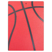 Basketball Coach Klembord (Achterkant)