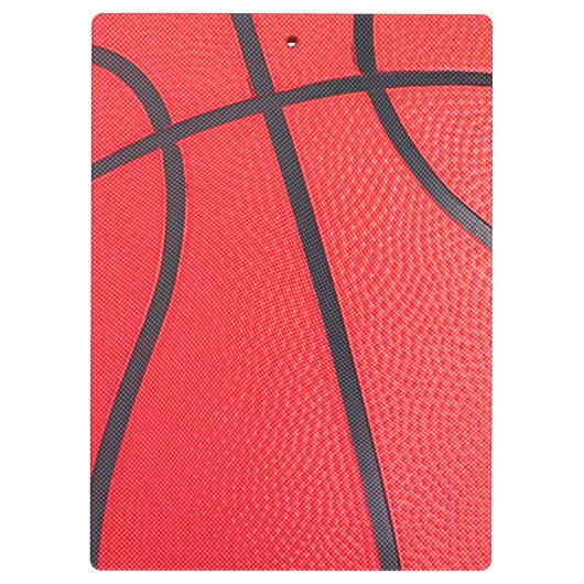 Basketball Coach Klembord (Achterkant)