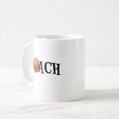 Basketball Coach Koffiemok (Voorkant links)