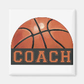 Basketball Coach Magneet (Voorkant)