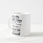 Basketball Coach Mok Funny Gift Coffee Cup voor ma (Voorkant links)