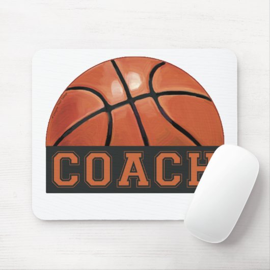 Basketball Coach Muismat (Met muis)