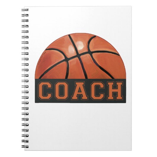 Basketball Coach Notitieboek (Voorkant)