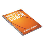 Basketball Coach Notitieboek (Rechterzijde)