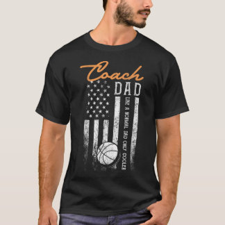 Basketball Coach pap als een normale pap, alleen k T-shirt