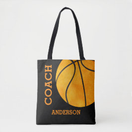 Basketball Coach Persoonlijke sport  Retro Tote Bag