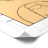 Basketball Coach Poster (Hoek)