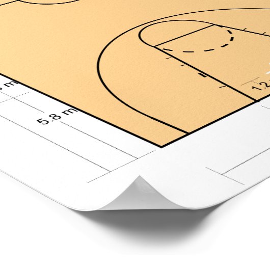 Basketball Coach Poster (Hoek)