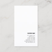 Basketball Coach Scout Professional Sports Visitekaartje (Achterkant)