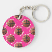 Basketball Coach Sleutelhanger (Achterkant)