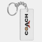 Basketball Coach Sleutelhanger (Voorkant Links)
