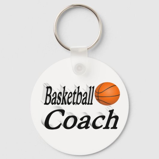 Basketball Coach Sleutelhanger (Voorkant)